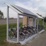 CycleUshare, la prima stazione di ricarica verticale per bici elettriche