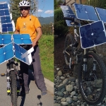 Solar-Cross ebike, la bicicletta solare realizzata da Terry Hope