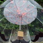 Un ombrello che misura l’inquinamento dell’aria