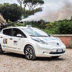 Taxi elettrici: a Roma sono arrivate le prime Nissan	
