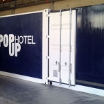 PopUp Hotel, una stanza d’albergo fatta con container riciclati